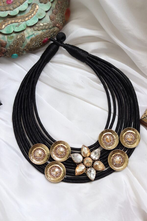 Jute necklace