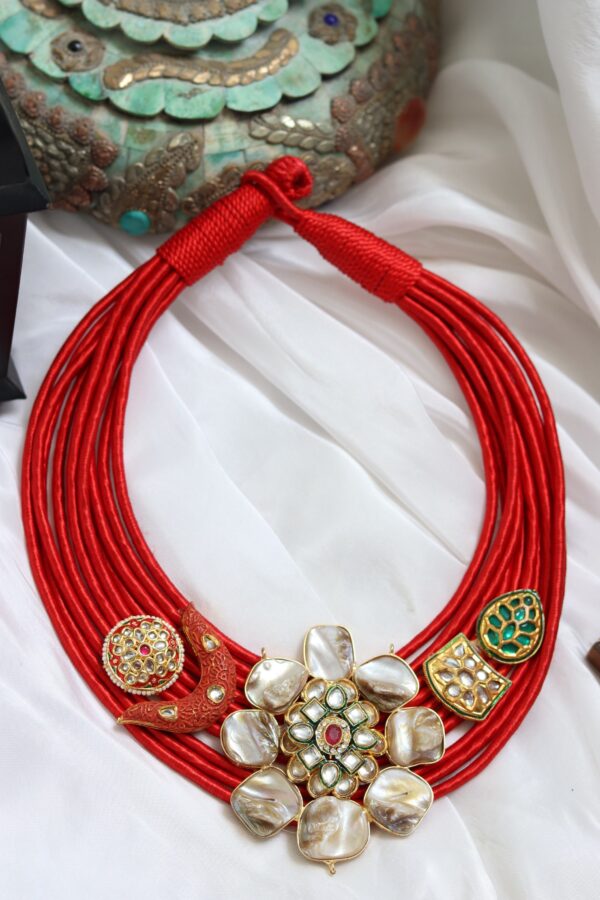 Jute necklace