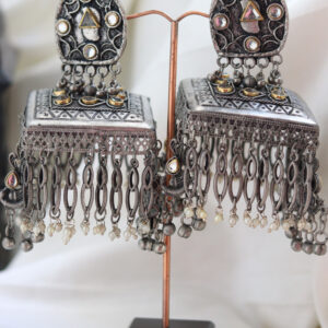 Oxidized Fashion Earrings